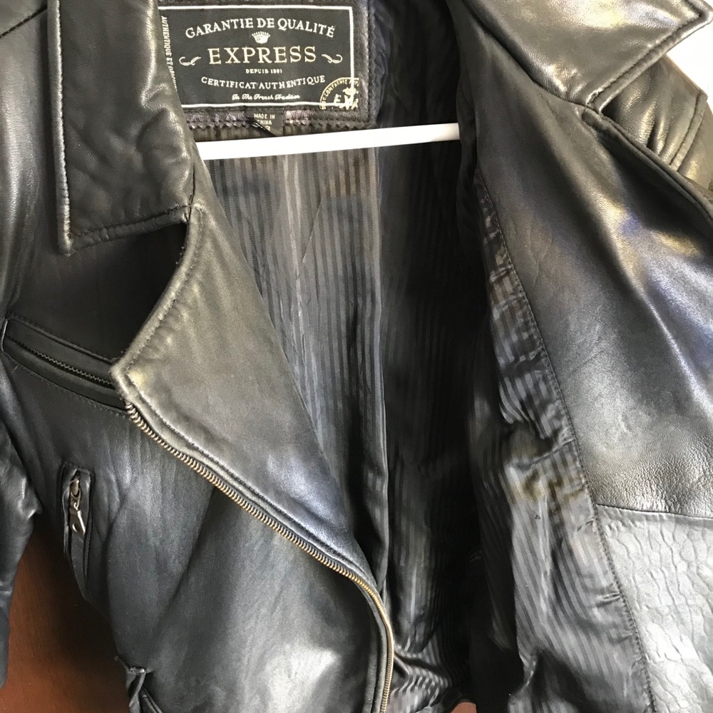 Express Leather Jacket - image 5